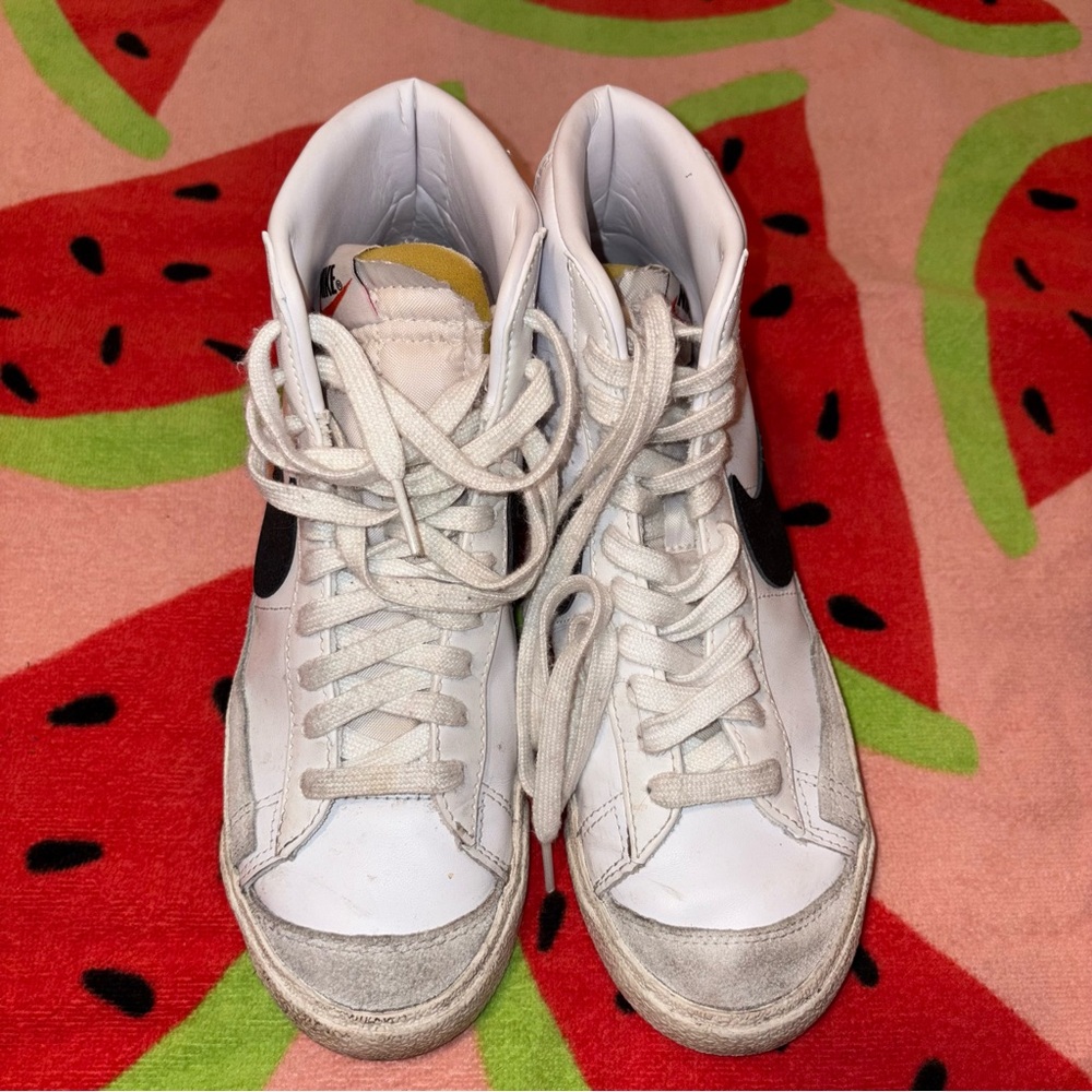 Nike blazers White and black